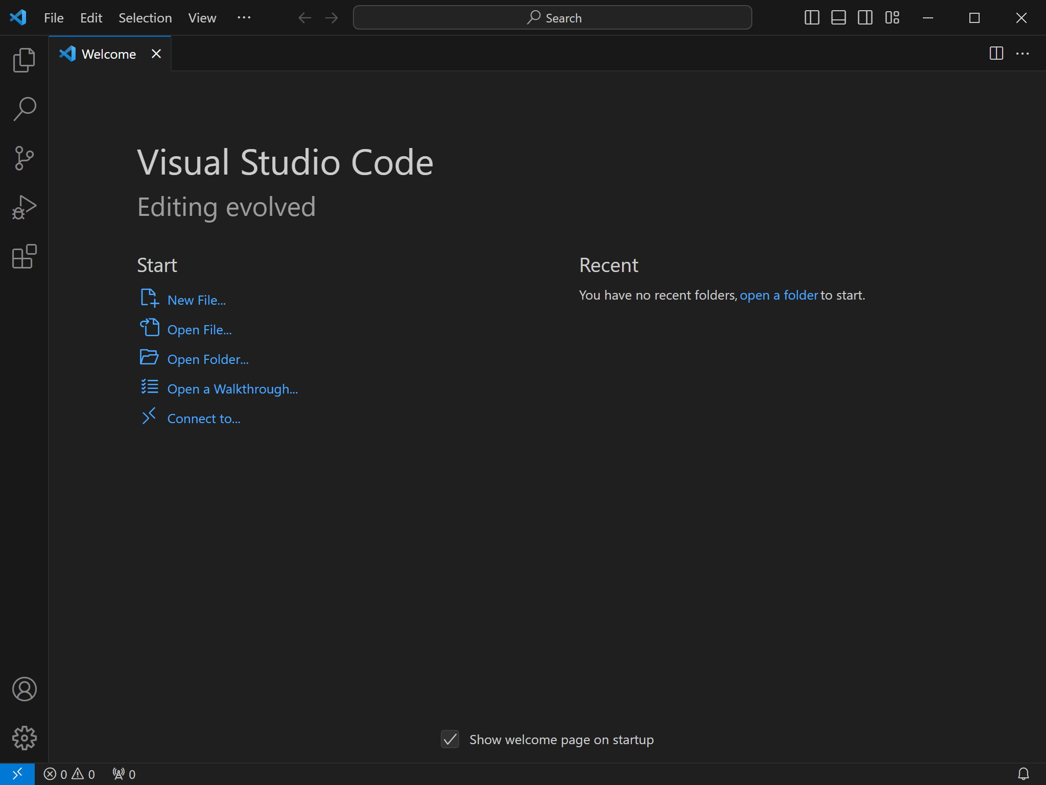 VSCode Installed